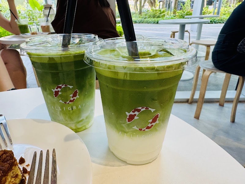 Matcha at Calligraph Coffee, Singapore